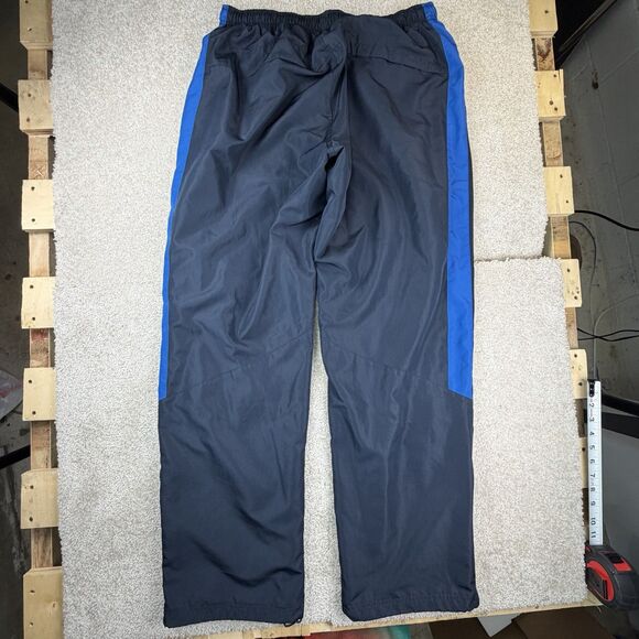 Nike Track Pants Mens XL Blue Striped Baggy Loose Fit Sportswear Y2K - Picture 6 of 6